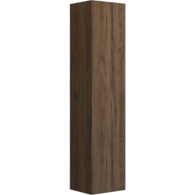Dansani Luna högskåp, 40x176 cm, höger, brun ek