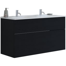 Dansani Inzo møbelpakke, 121x45,5 cm, sort eik