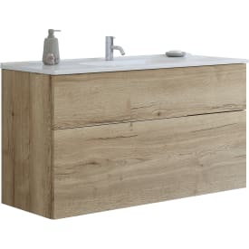 Dansani Inzo møbelpakke, 121x45,5 cm, eik