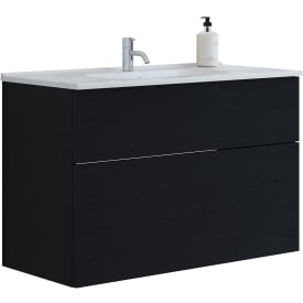 Dansani Luna møbelpakke, 101x45,5 cm, sort eg