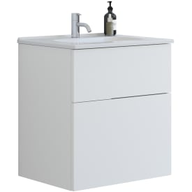 Dansani Luna møbelpakke, 61x45,5 cm, mat hvid