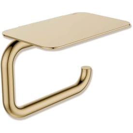 Hewi toiletrulleholder, poleret messing