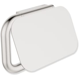Hewi toiletrulleholder, børstet stål
