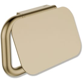 Hewi toiletrulleholder, børstet messing