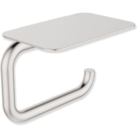 Hewi toiletrulleholder, børstet stål