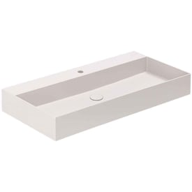 Lavabo Elegance SQ 102 tvättställ, 102x40 cm, matt grå
