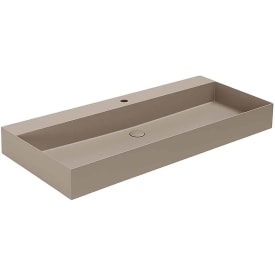 Lavabo Elegance SQ 102 tvättställ, 102x40 cm, matt brun