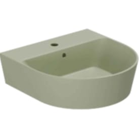 Lavabo Forma 50 håndvask, 50x50 cm, mat grøn