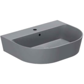 Lavabo Forma 65 servant, 65x50 cm, matt antrasitt