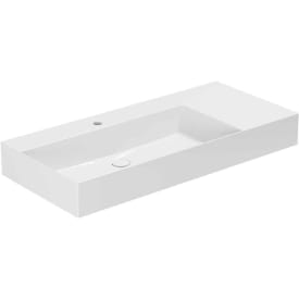 Lavabo Elegance SQ 102 R tvättställ, 102x40 cm, matt vit