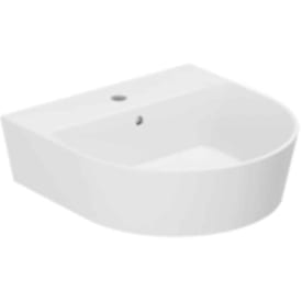 Lavabo Forma 50 servant, 50x50 cm, matt hvit