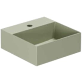 Lavabo Elegance SQ 35 tvättställ, 35x35 cm, matt grön