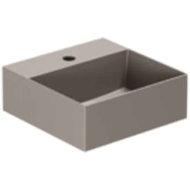 Lavabo Elegance SQ 35 håndvask, 35x35 cm, mat brun