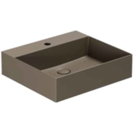 Lavabo Elegance SQ 50 tvättställ, 50x45 cm, matt brun