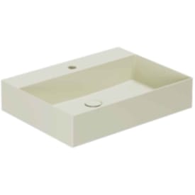 Lavabo Elegance SQ 60 servant, 60x45 cm, matt beige