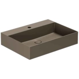 Lavabo Elegance SQ 60 håndvask, 60x45 cm, mat brun