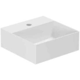 Lavabo Elegance SQ 35 tvättställ, 35x35 cm, vit