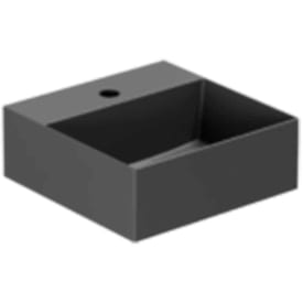 Lavabo Elegance SQ 35 håndvask, 35x35 cm, mat sort