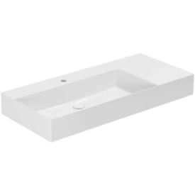 Lavabo Elegance SQ 102 R servant, 102x40 cm, hvit