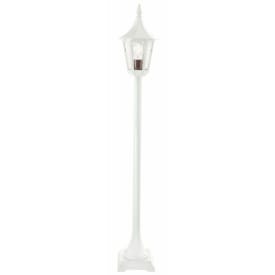 Norlys Rimini 404 portstolpe, LED max 9W, E27, IP54, hvit