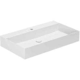 Lavabo Elegance SQ 80 håndvask, 80x45 cm, mat hvid