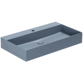 Lavabo Elegance SQ 80 håndvask, 80x45 cm, mat blå