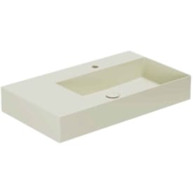 Lavabo Elegance SQ 81 R håndvask, 81x46 cm, mat beige