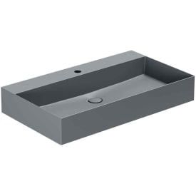Lavabo Elegance SQ 81 håndvask, 81x40 cm, mat antracit