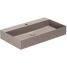 Lavabo Elegance SQ 81 håndvask, 81x40 cm, mat brun