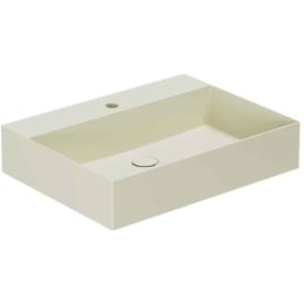 Lavabo Elegance SQ 61 håndvask, 61x40 cm, mat beige
