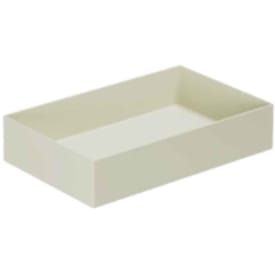 Lavabo Elegance SQ 60 håndvask, 60x38 cm, mat beige
