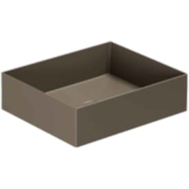 Lavabo Elegance SQ 45 håndvask, 45x38 cm, mat brun