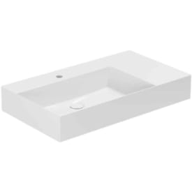 Lavabo Elegance SQ 81 R håndvask, 81x46 cm, hvid