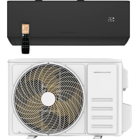 Varmepumpe/Aircondition Mat Pro 12 med WiFi 4,9kW, komplet, sort