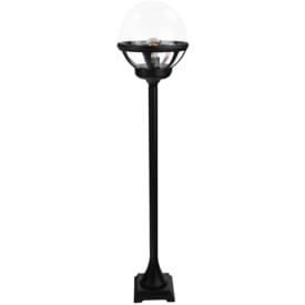 Norlys Bolgona 312 portstolpe, LED max 9W, E27, IP54, hvit