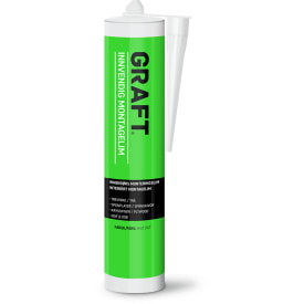 12 stk GRAFT® Montagelim 310ml hvid