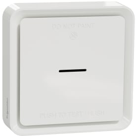 Schneider Electric Wiser røgalarm, hvid