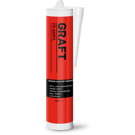 GRAFT® FR Akryl fugemasse 310ml hvid