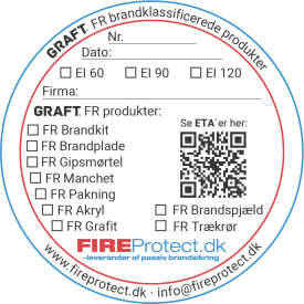 GRAFT® ETA-klistremerke, 10 stk.