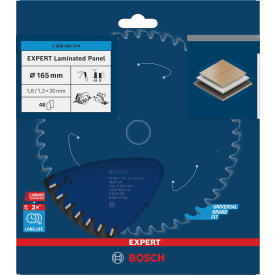 Bosch Expert savklinge, Ø165/20 mm, 48 td.