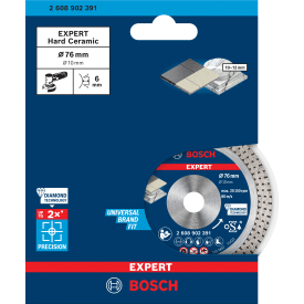 Bosch diamantskæreskive Hard Ceramic Ø76/10 mm