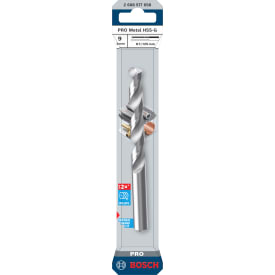 Bosch HSS-G metalbor, 9,0 x 125 mm