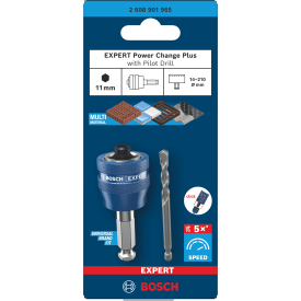Bosch Power-Change Plus hulsavadapter med TCT-bor, 11 x 105 mm