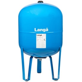 Langå trykekspansionsbeholder, 100L, koldt/varmt brugsvand