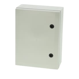 Arca Vægskab PC 400X300X150 m/gråt låg 2 låse hængsel