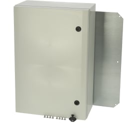 Arca Vægskab PC 600x400x210 m/gråt låg 2 låse hængsel