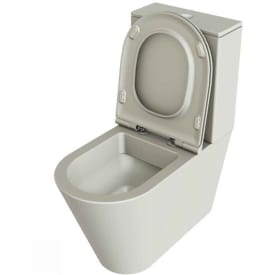 Lavabo Forma toalett, back-to-wall, utan spolkant, matt beige