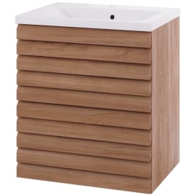 Linn Bad Selma servantskap, 2 skuffer, 60x45,7x66,8 cm, eikestav