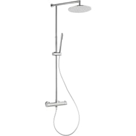 Zen Sanitary brusesæt, børstet rustfrit stål