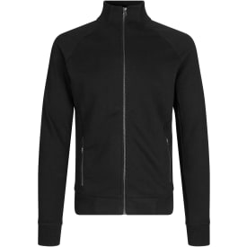 ID sweat cardigan, Sort, 3XL